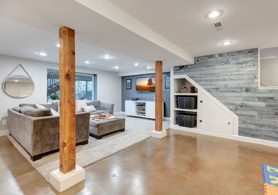 Portland Area Basement Remodel Creatively Expands Home’s Footprint
