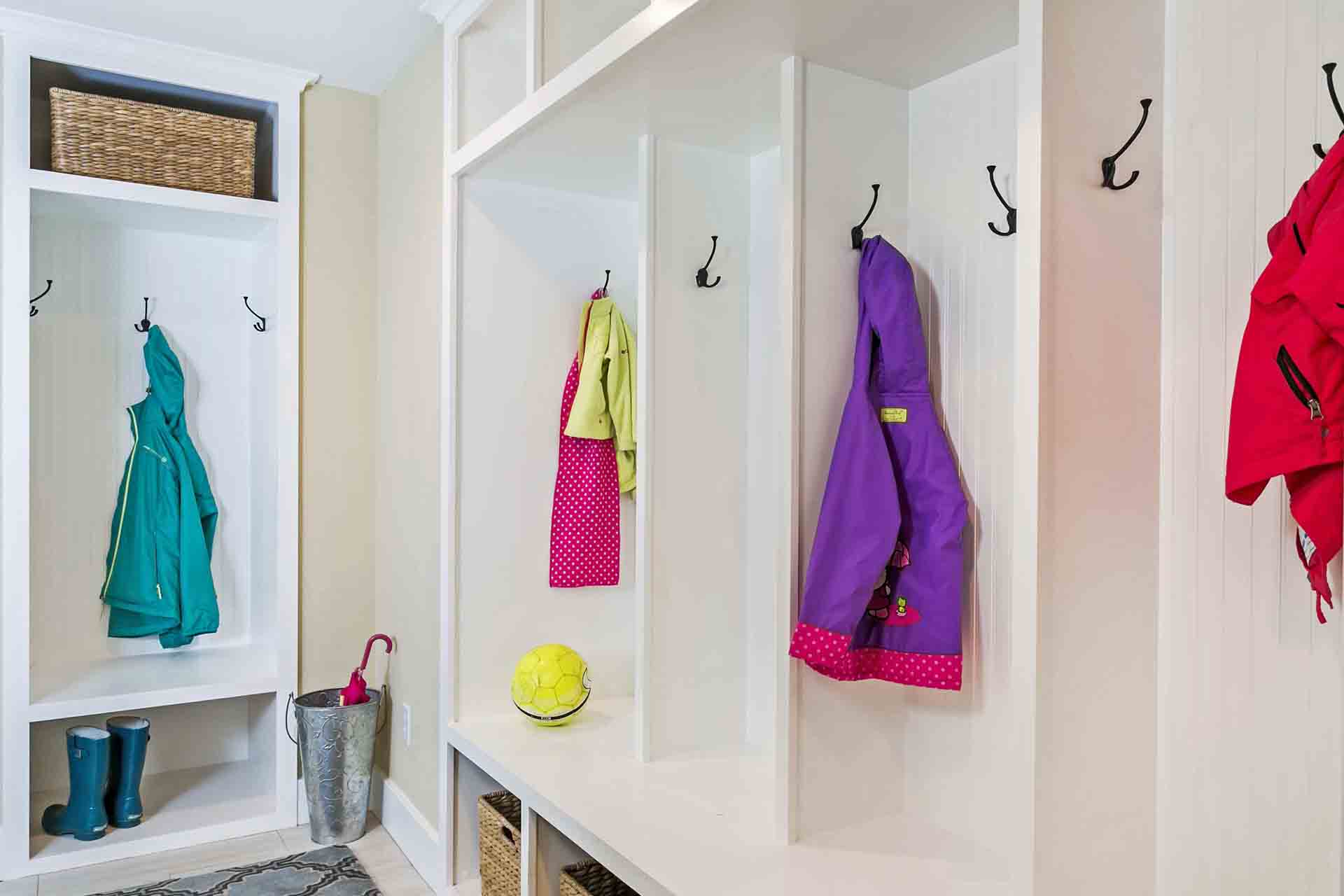 mud room cubbies