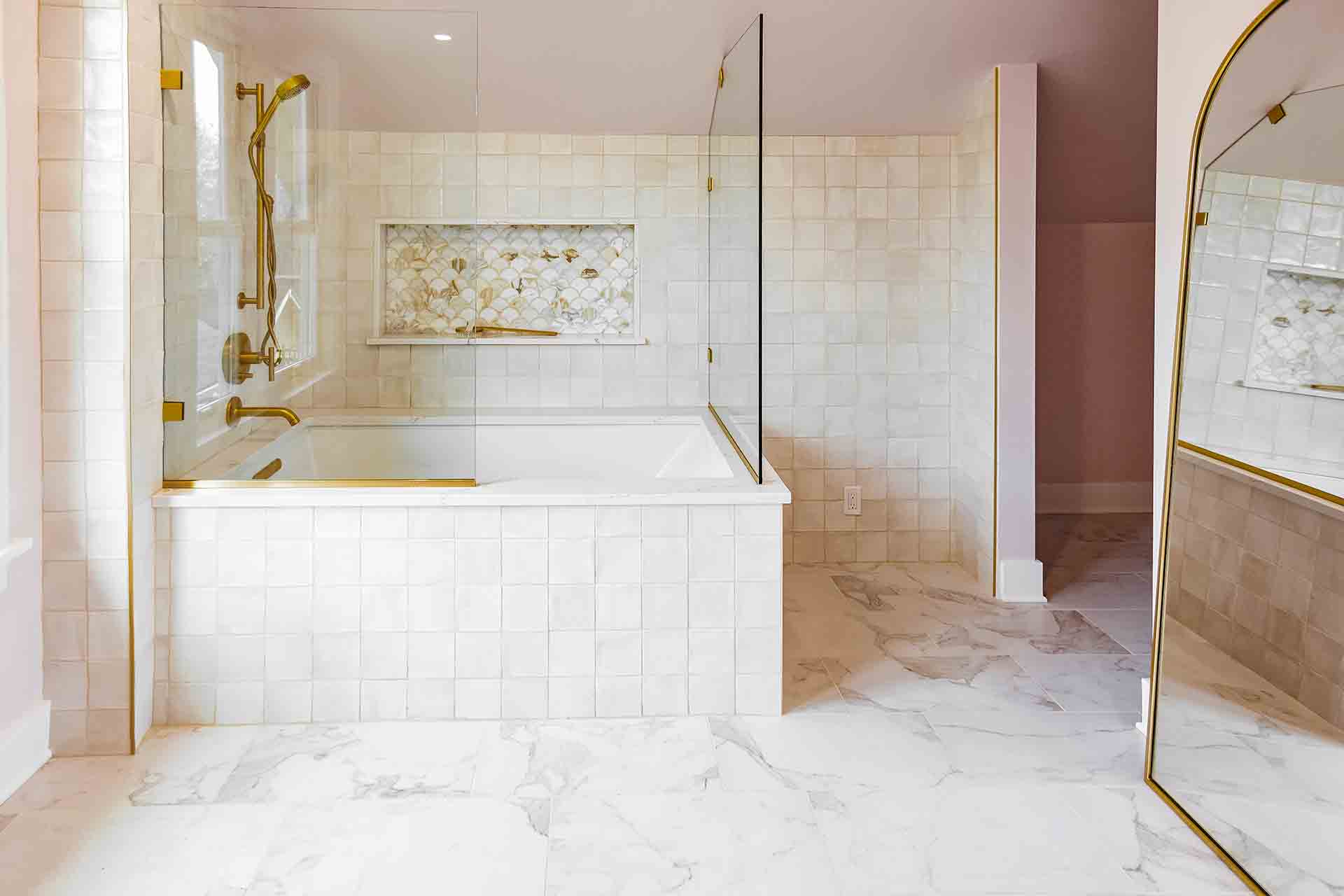 bathroom soaking tub