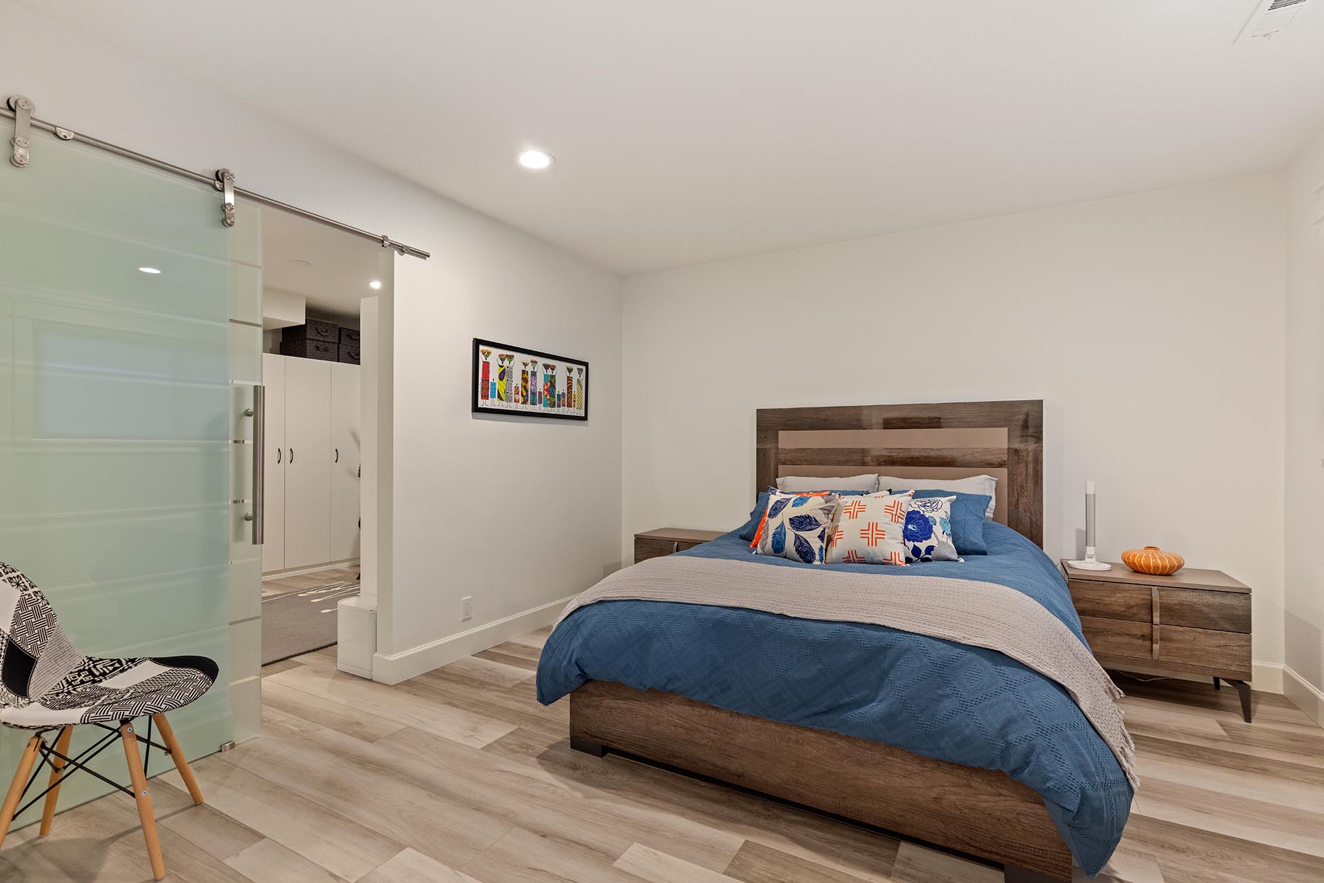 Basement Bedroom